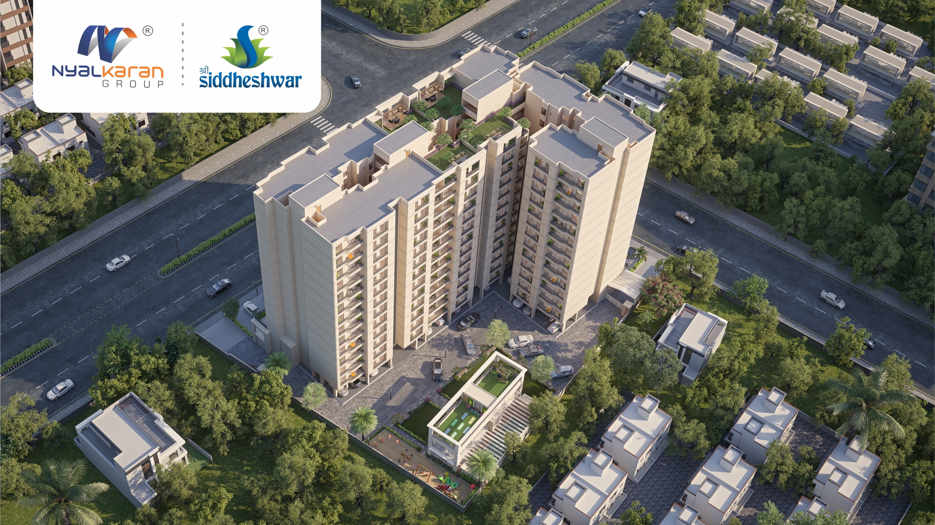 Modern residential and commercial project in Vadodara