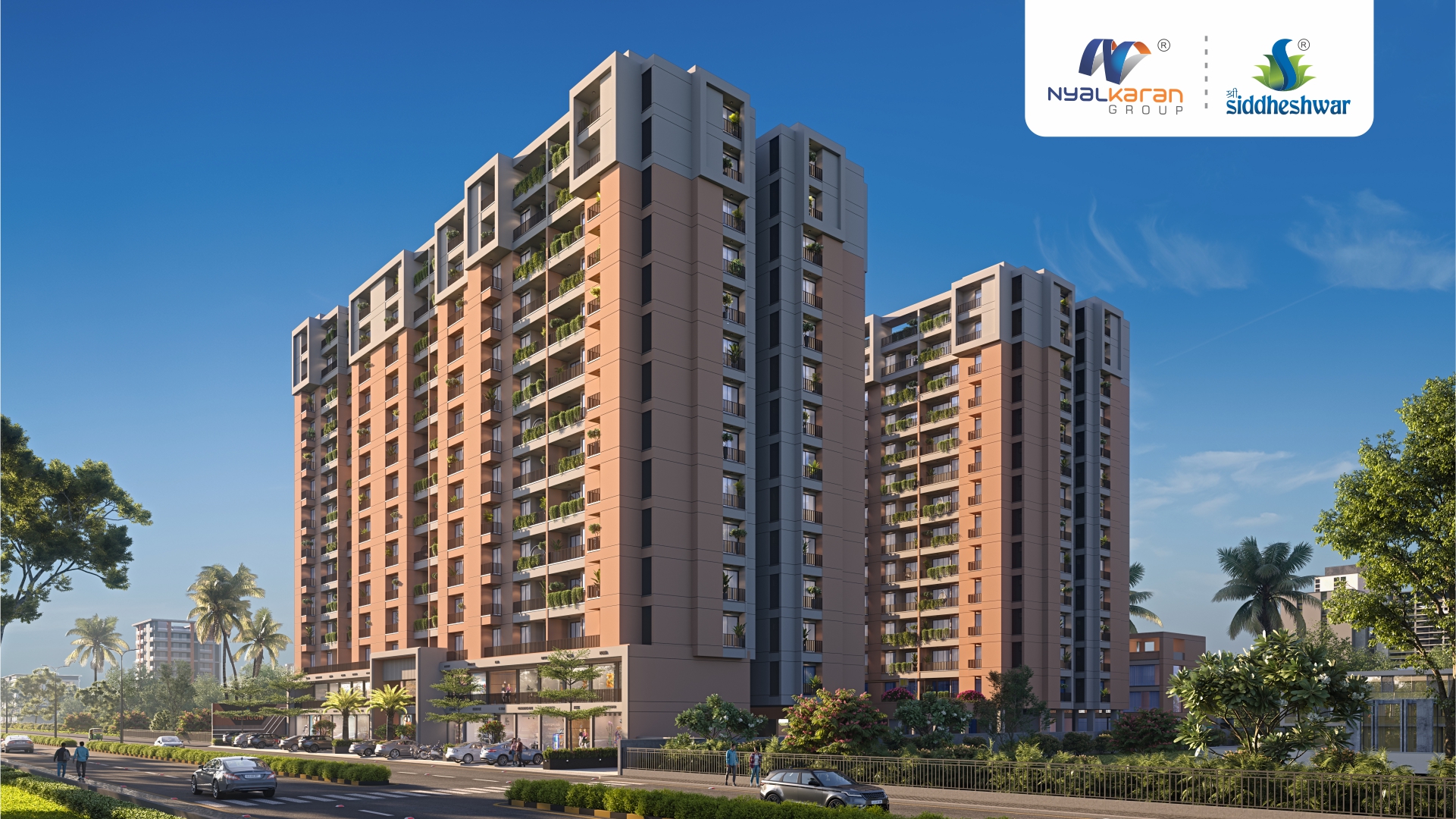 Premium 2 BHK and 3 BHK flats in Vadodara with modern amenities and excellent connectivity