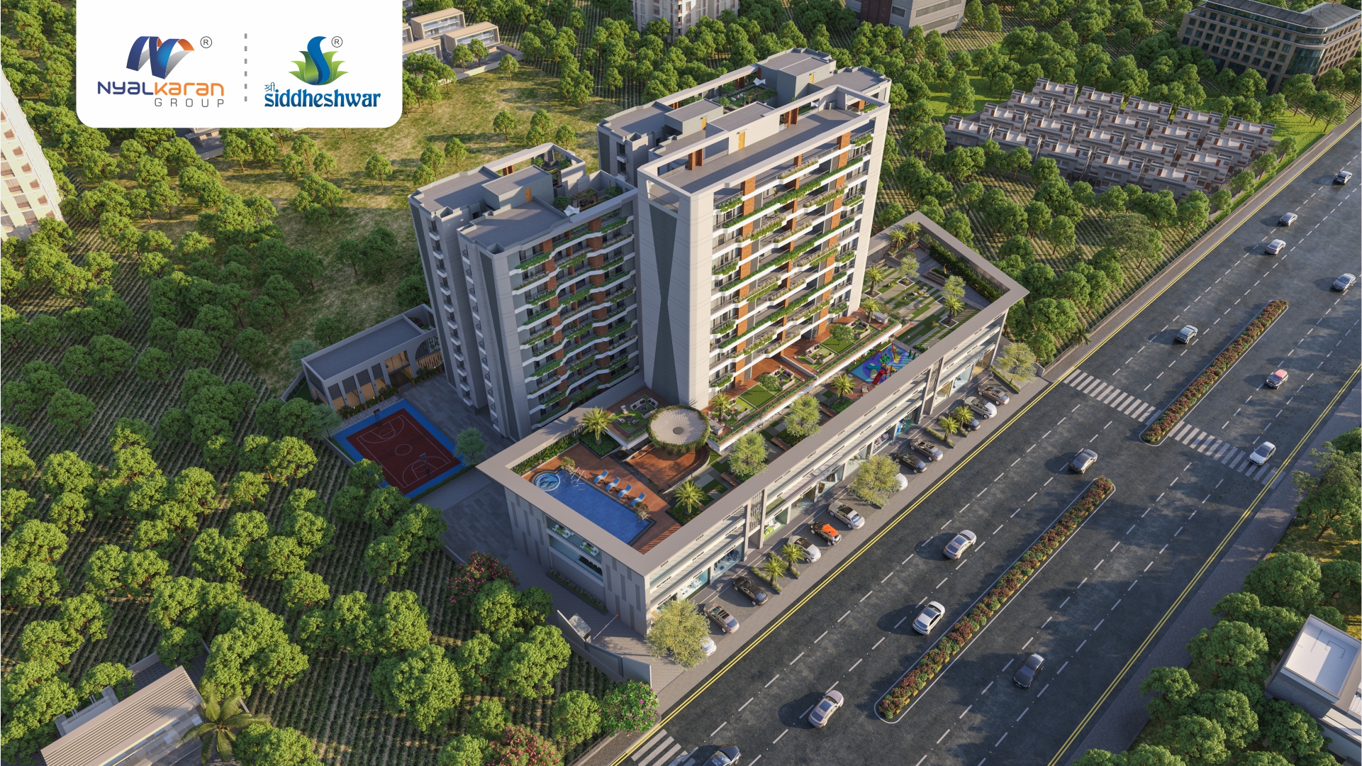 Premium 3 & 4 BHK Flats at Shree Siddheshwar Hridayam Bhayli