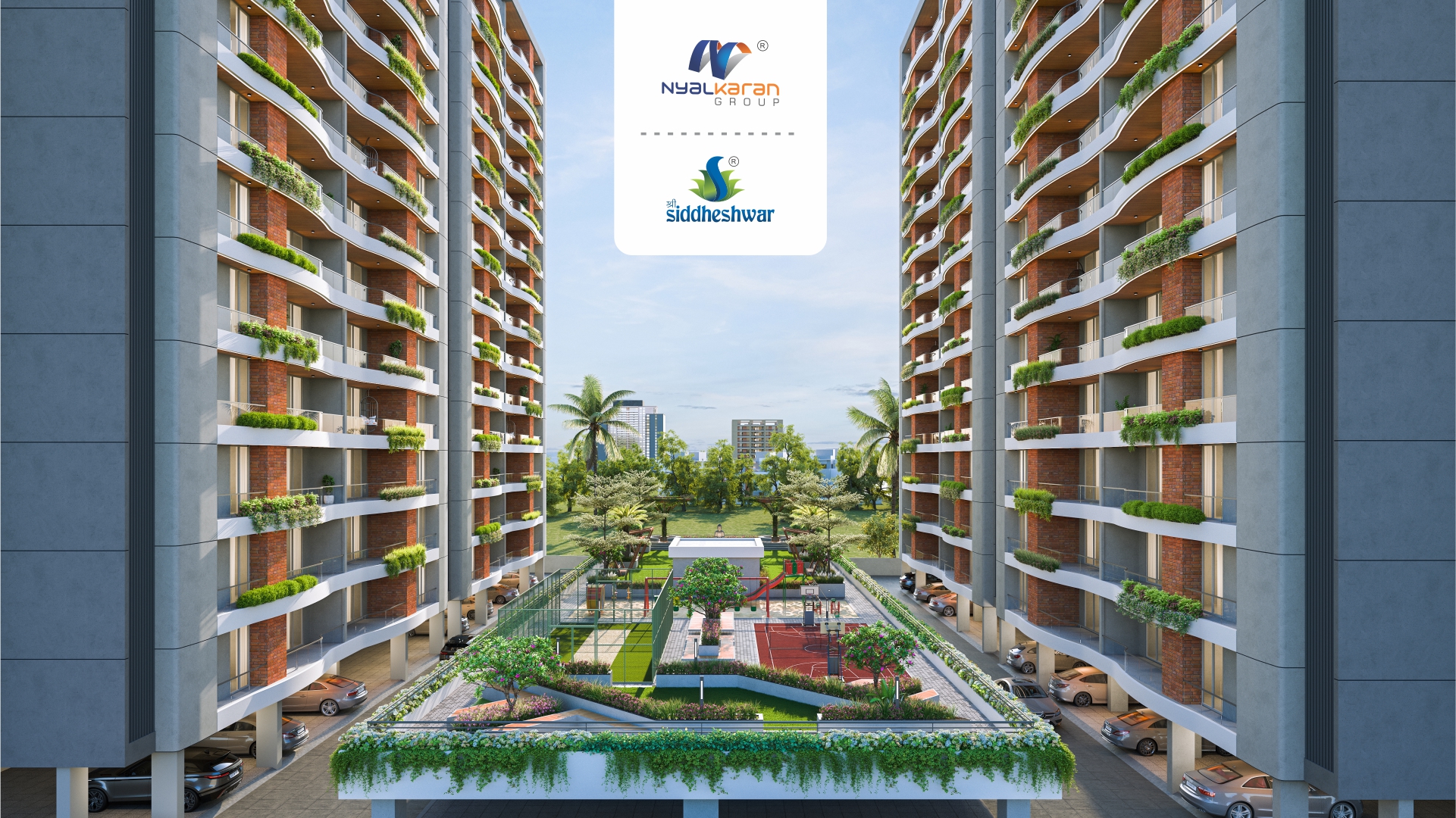 Luxury 4 BHK Flats in Vadodara at Shree Siddheshwar Hamilton