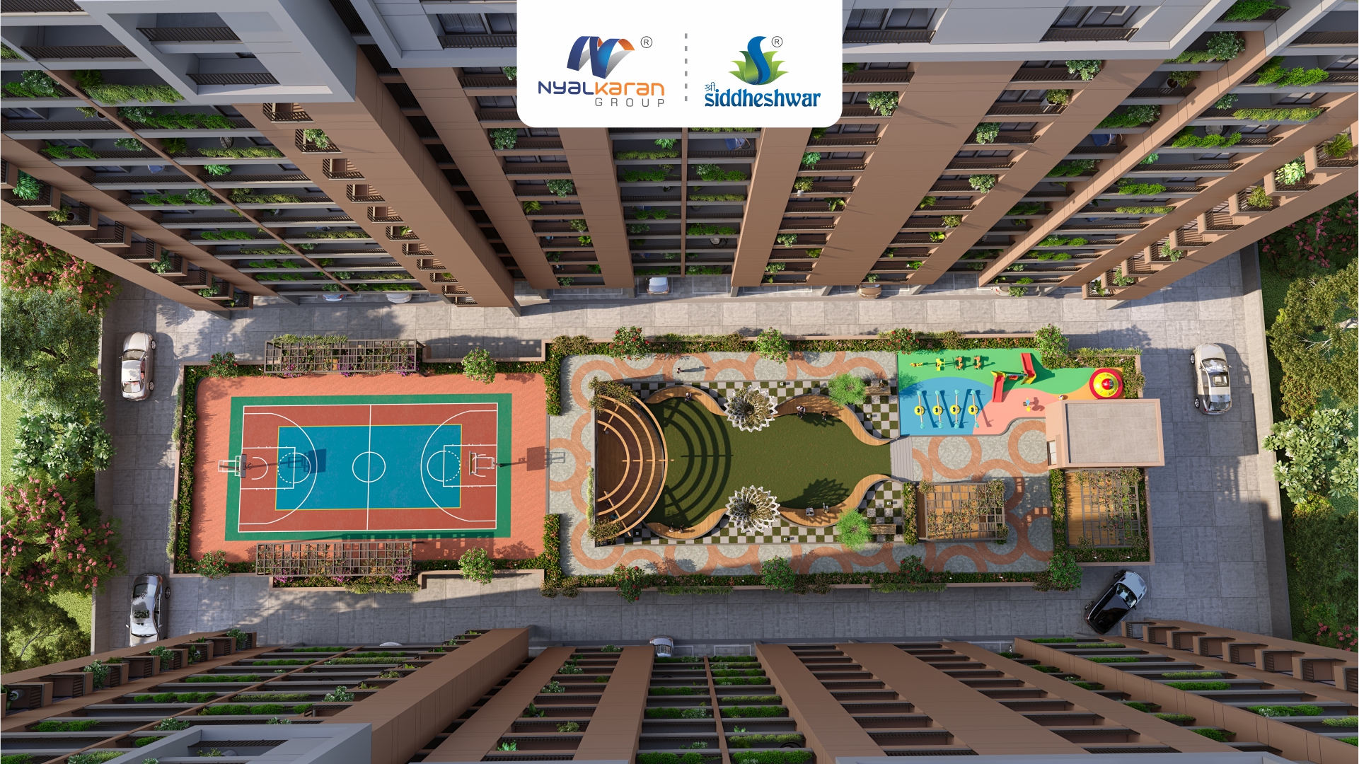 Shree Siddheshwar Helicon 2 & 3 BHK Flats in Atladra Vadodara