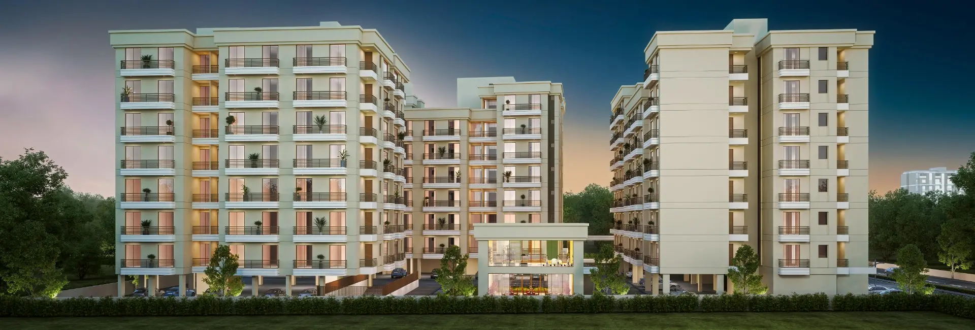 Premium Flats and Shops Vadodara -Shree Siddheshwar Highdeck