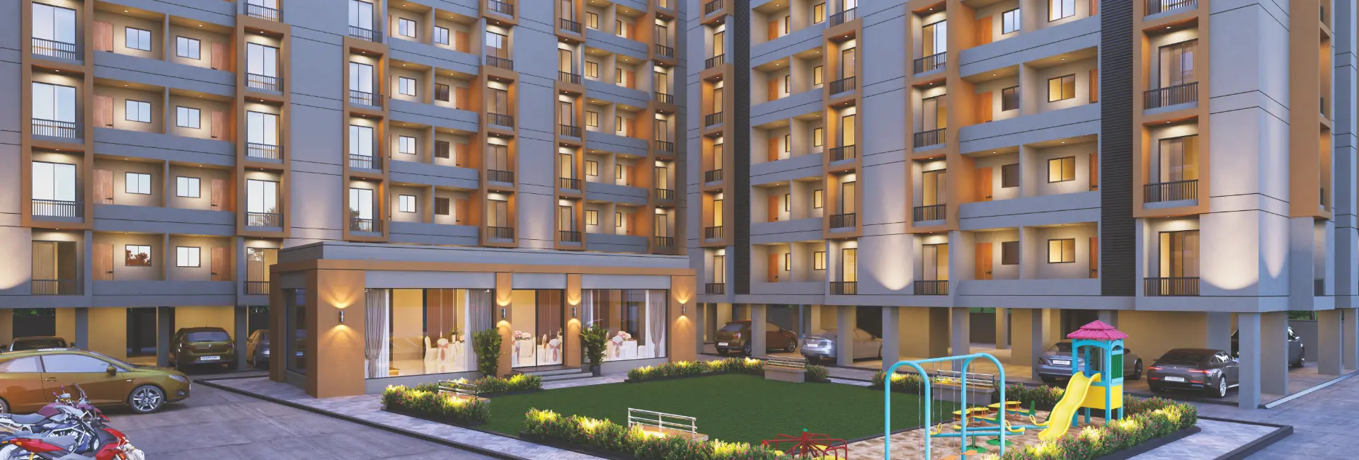 Top view of Shree Siddheshwar Hillcrest