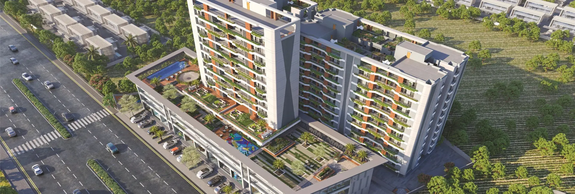 Showroom, 3 and 4BHK Flats in Bhayli, Vadodara - Shree Siddheshwar Hridayam